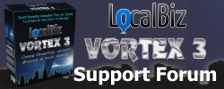 Localbiz Vortex Support Forum